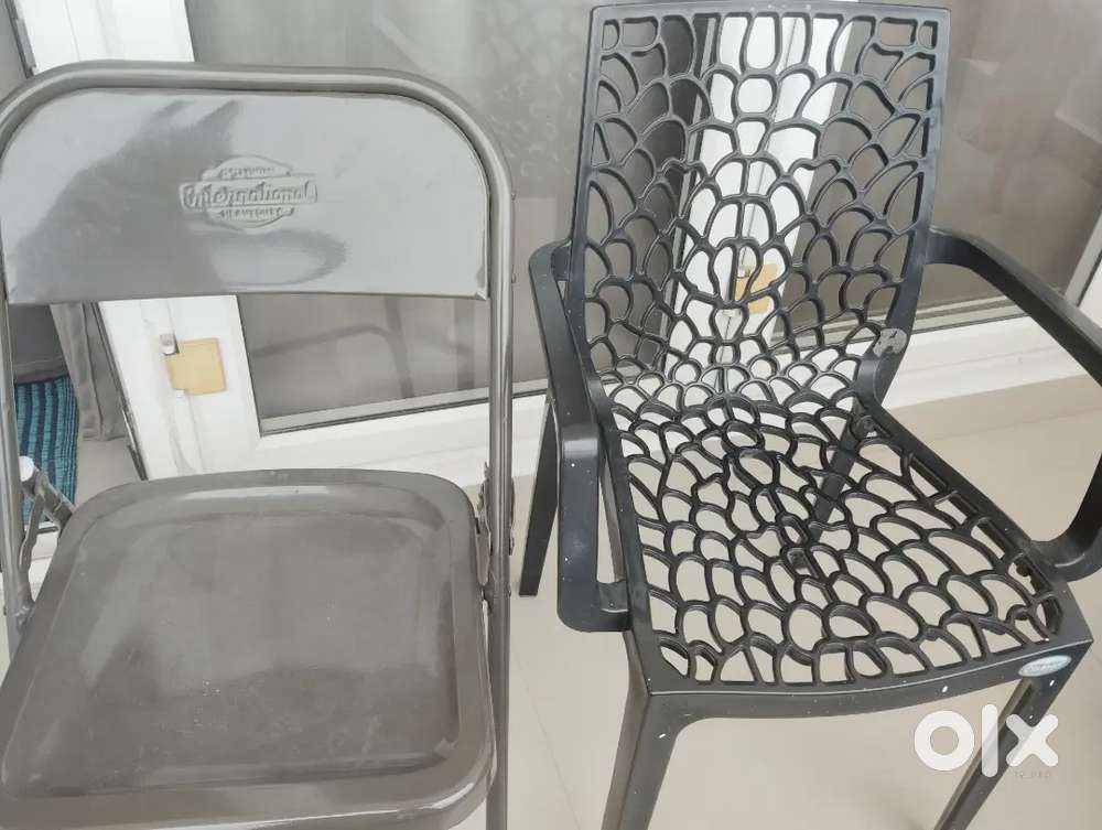 Chairs - Steel and Plastic