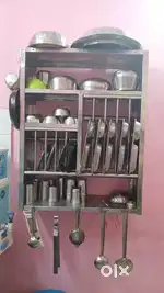 Large Utensils Steel Rack