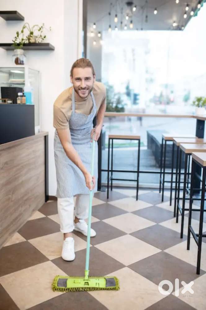 Need to clean a cafe
