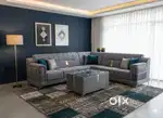 6 Seater L-Shape Sofa Set for Sale in Bhopal  Luxurious & Comfortable