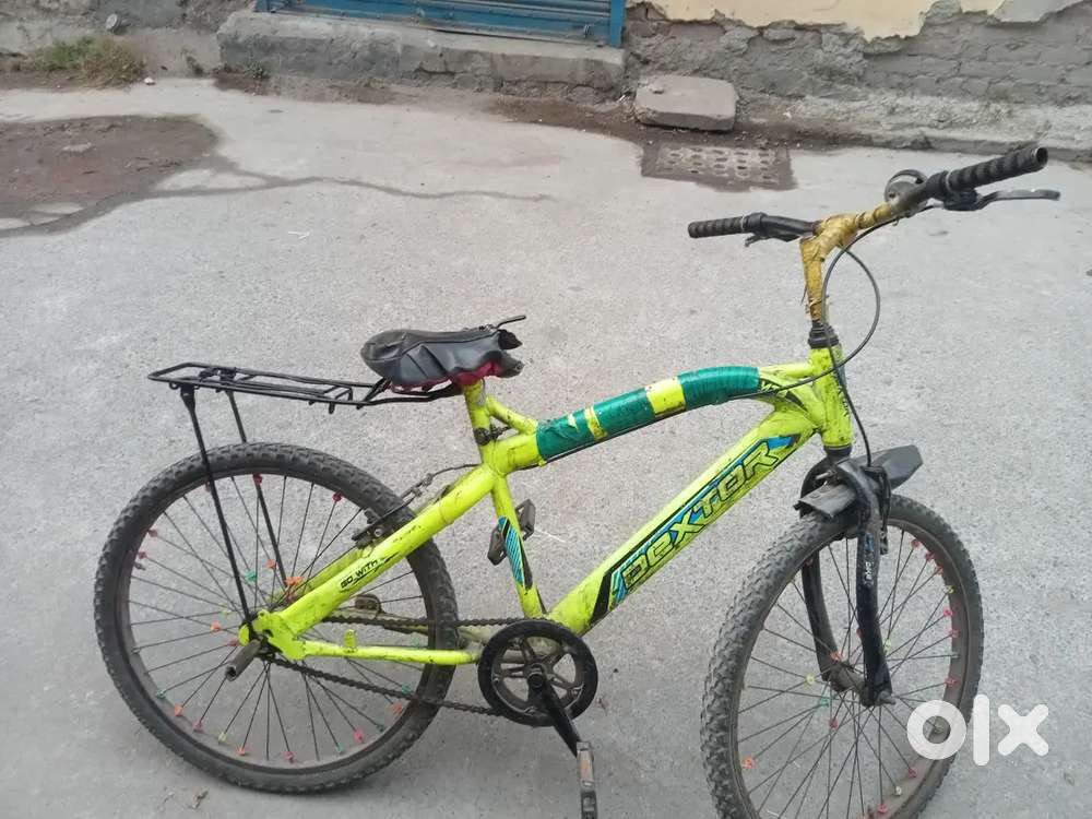 This bicycle is in very good condition and its speed is very high