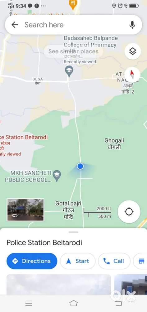 Plot for sell 1090sq ft at gotal panjri ( no agents )