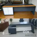 Customised MD tables CEO desk office table chairs furniture available