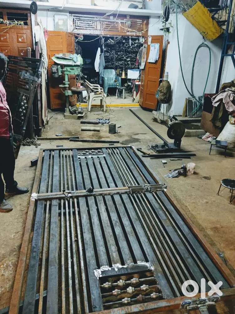 Rolling shutter work,Modern Gate,steel work,welding work