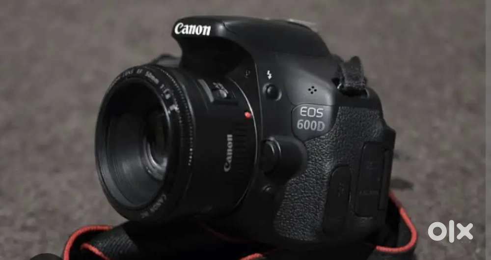 Canon 600d with 50mm lens