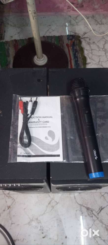 Home theater good condition very nice sound wireless mic ️