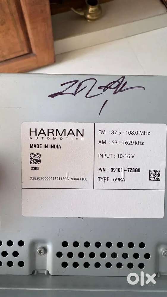 HARMAN BRAND XL6 Orginal Audio Video Module With Four Speakers