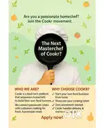 HIRING HOME CHEF FOR COOKER PLATFORM