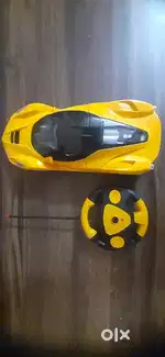 YELLOW REMOTE CONTROL CAR