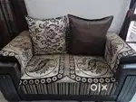 7 seater sofa with cushion and cover18000 sofa 6000 table
