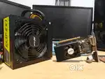 Nvidia GeForce GT 730 4GB, Ant Value ECO400 psu