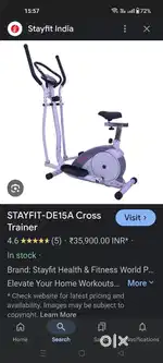 Stayfit cross trainer DE15
