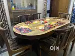 6 seater dining table