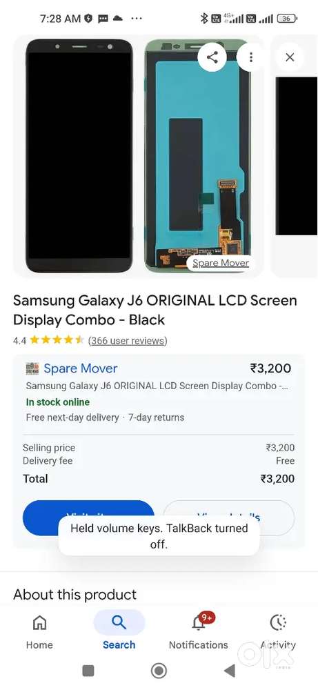 Samsung j6 og folder mi 12 og folder
