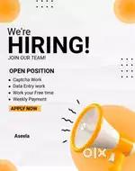 No experience needed/ online typing work