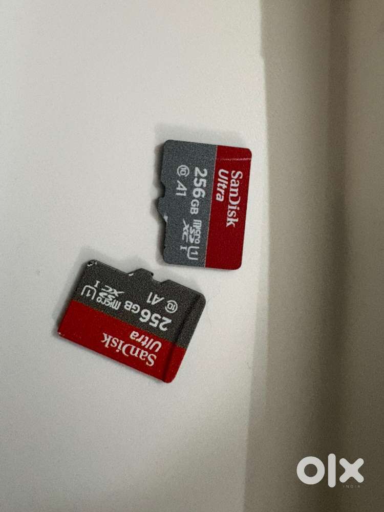 Sandisk ultra 256gb SD card ₹1500 each