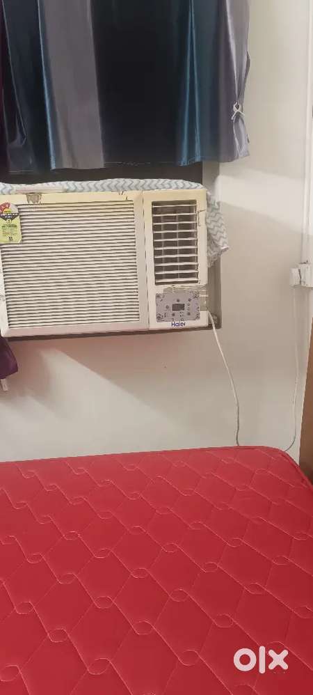 Haier 1.5 ton 2022 year window ac with remote