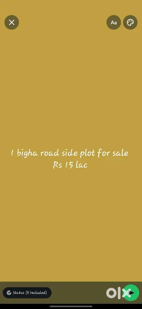 1 bigha plot for sale