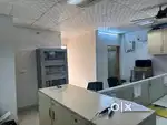 this is 1400 sqft furnishd office for rent in karzon road