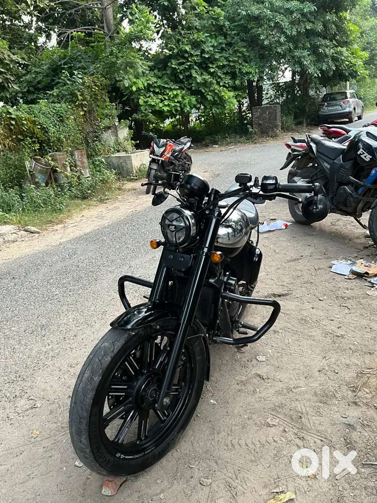 Jawa bobber 42 chrome addition