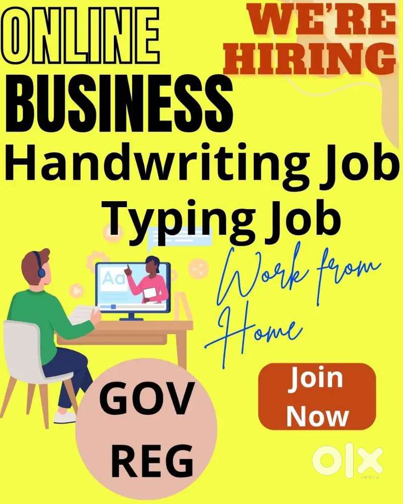 UNDER GOV APPROVED DATA ENTRY WORK FROM HOME