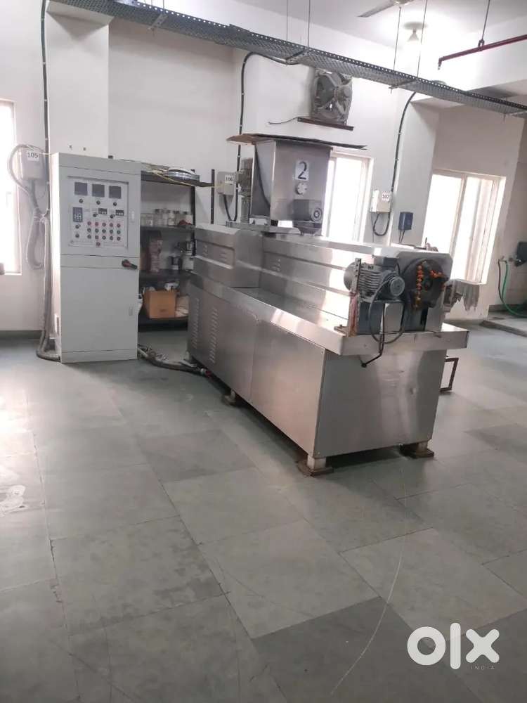 Fish feed manufacturing plant all machine available