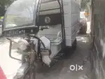 loading battery E- Riksha