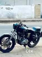 Bullet electra 350 2012 model silver colour hai black wrap ho rakhi h