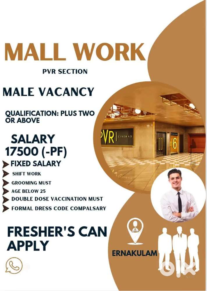 PVR MALL JOB VACCANCY