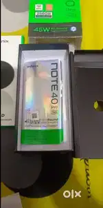 Infinix not 40 pro 5g . 12Rom.256gb.only 9month old under warranti
