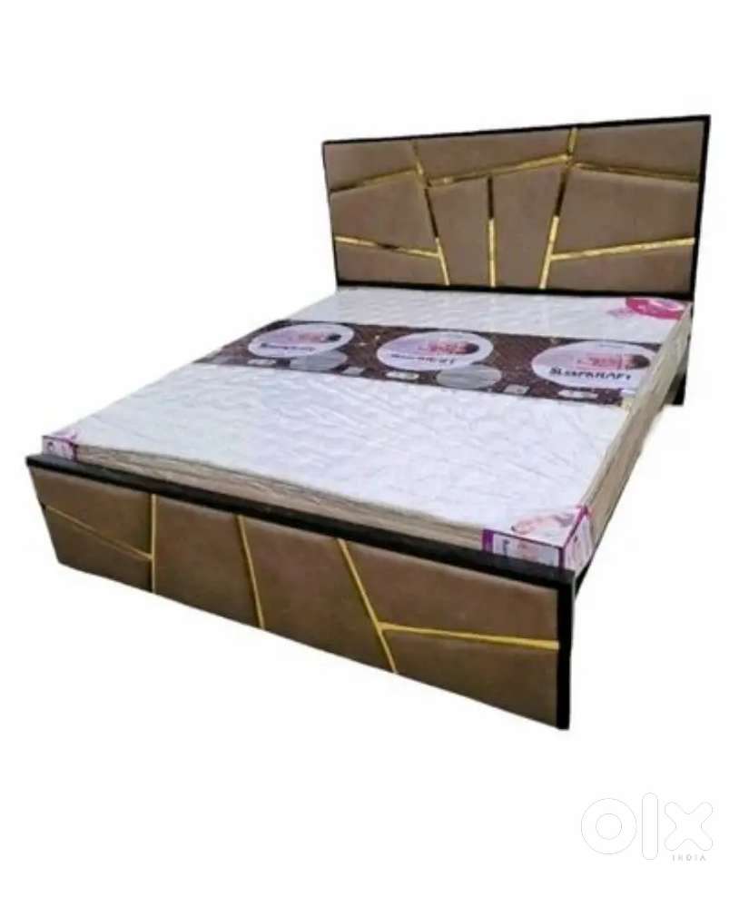 Dhamaka offer buy new double bed 3990, with box -6990/- EMI Available