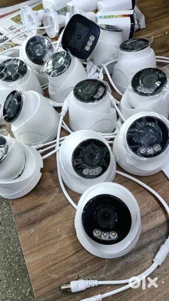 4 cameras installation