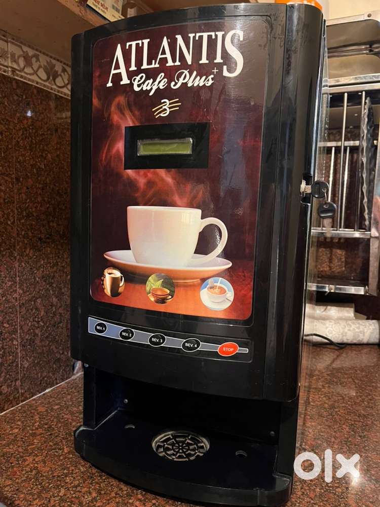 Atlantis Cafe plus 3 lane coffee and tea vending machine