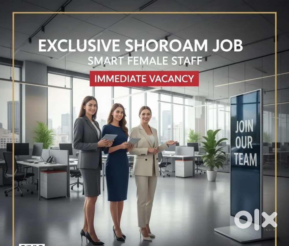 Urgent Requirement: Female Sales Staff for Showroom