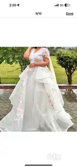 White princess gown