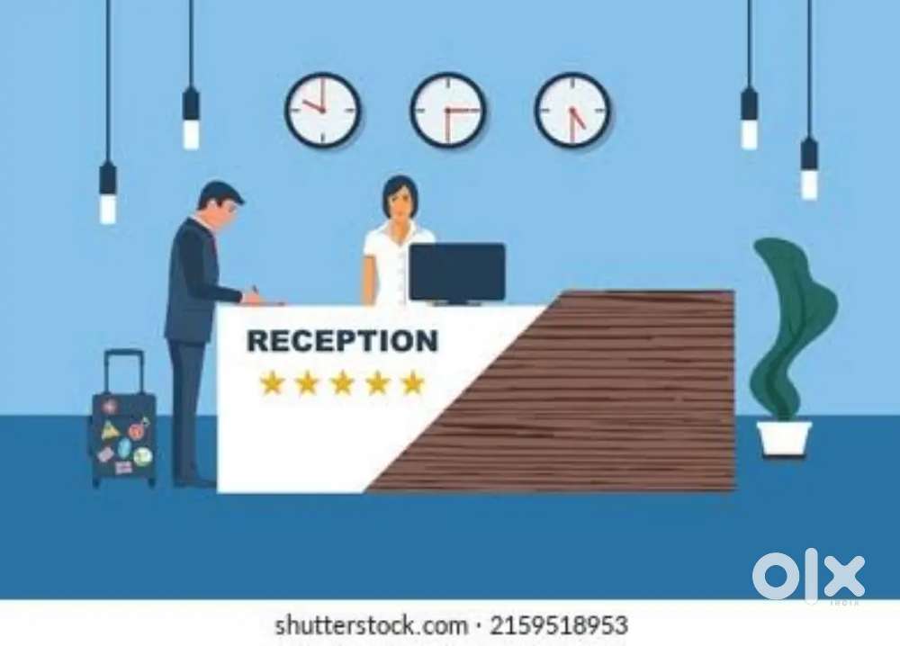 Need front office staff male or female