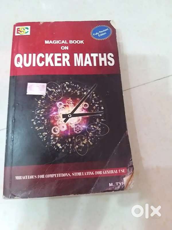 QUICKER MATHS of M. Tyra Book