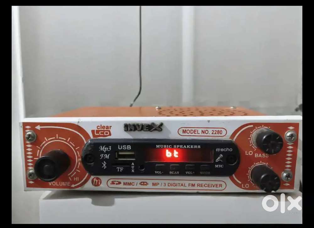 Bluetooth music also USB AUX, SD CARD