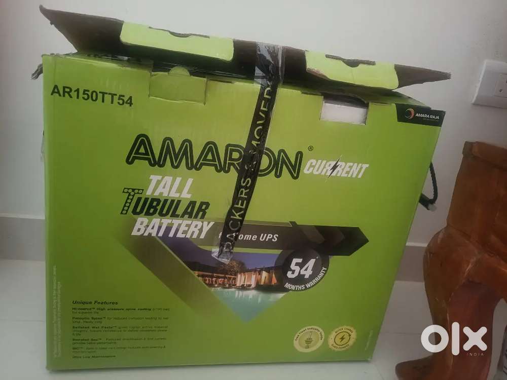 Exide Invertor along with Amaron Battery