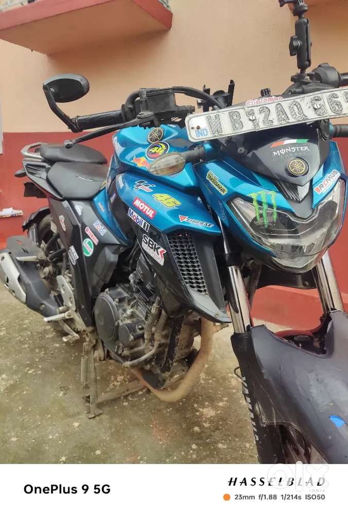 Yamaha FZ25 2017 1st owner model sky blue colour