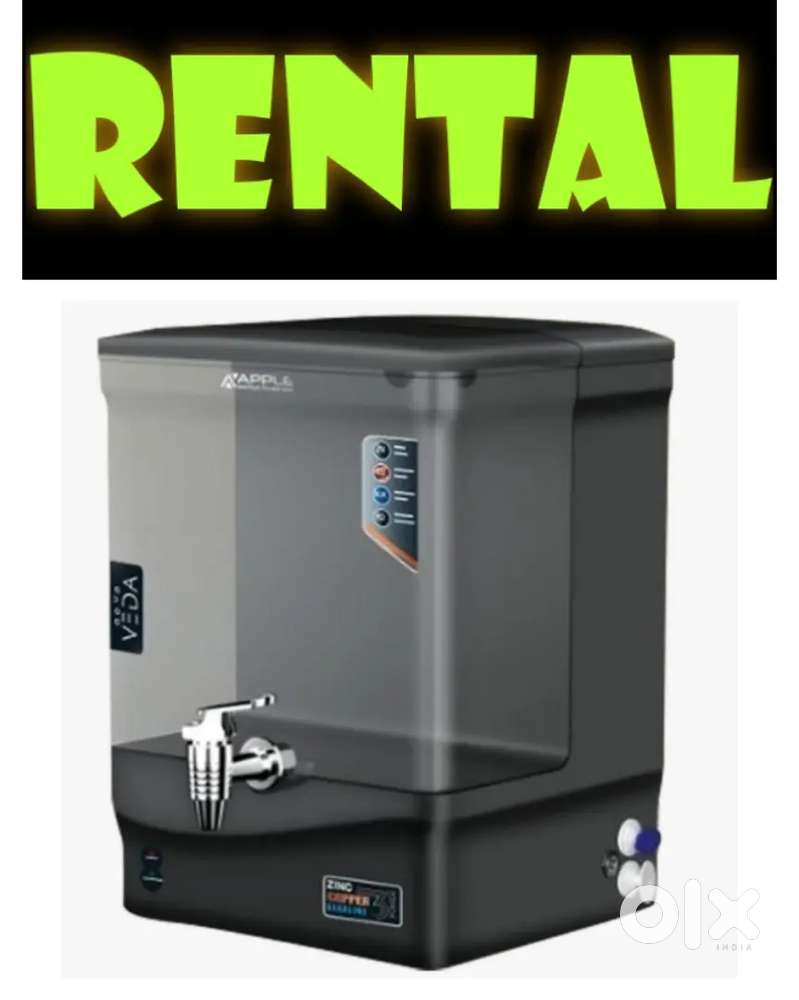 Ro water purifier available on rent