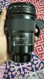 Sigma 35mm1.4 lens, sigma 50mm1.4 lens, sigma 85 mm1.4 lens,sony lens