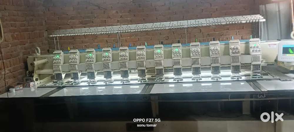 Computer embroidery machine