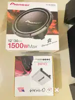 Pioneer 1500WMax with two pioneer speaker 450wat