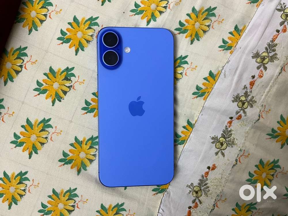 Iphone 16 plus 128gb blue colour with box and bill