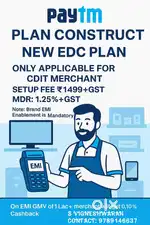 Paytm Swiping machine