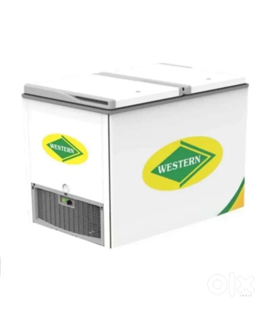 412L Double door western Combo deep Freezer