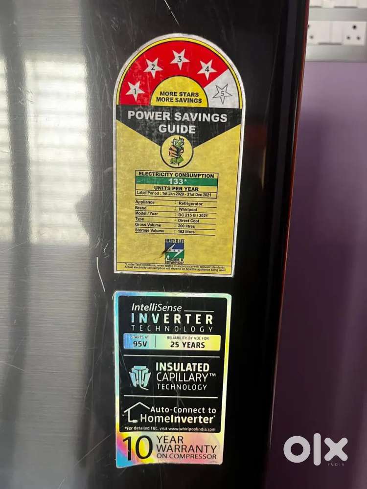 Wheilpool fridge single door