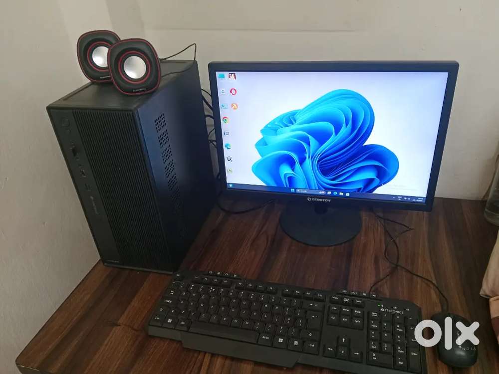 Zebronics pc setup 2 months warranty left free speakers