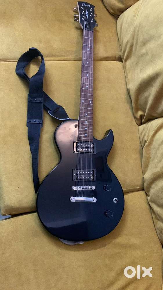 Electric guitar brand Cort and zoom processor pedal
